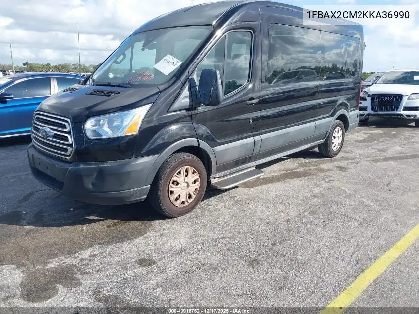 1FBAX2CM8KKA36704 2019 Ford Transit-350 Xlt