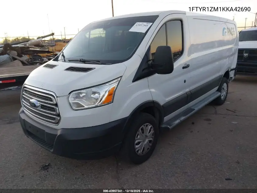1FTYR1ZM1KKA42690 2019 Ford Transit-250
