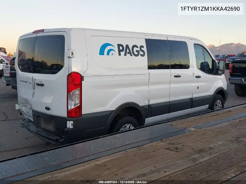 1FTYR1ZM1KKA42690 2019 Ford Transit-250