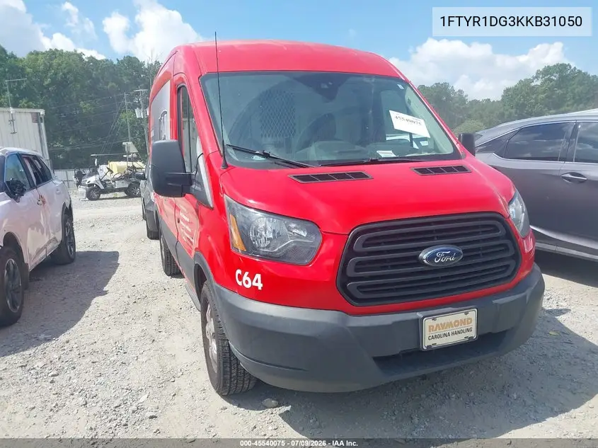 2019 Ford Transit-250 VIN: 1FTYR1DG3KKB31050 Lot: 45540075