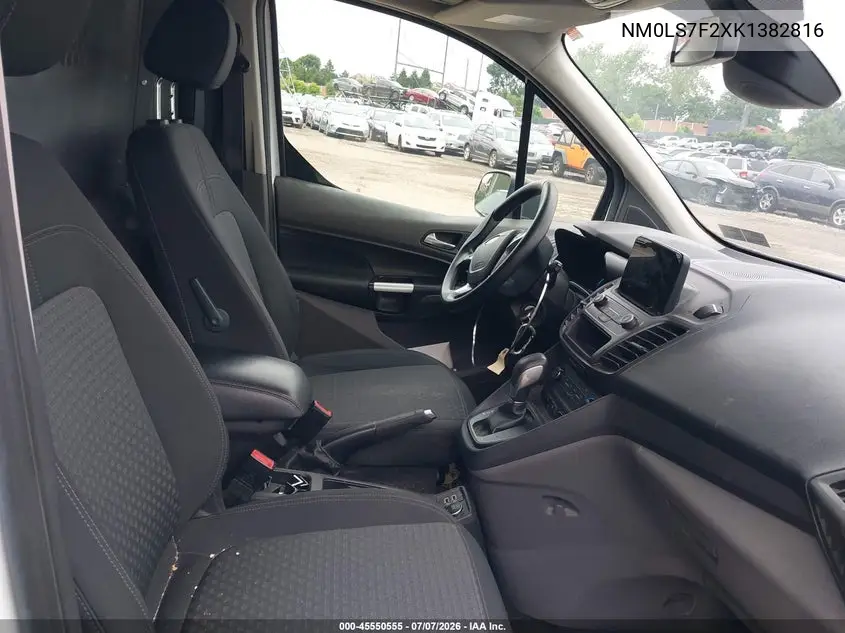 2019 Ford Transit Connect Xlt VIN: NM0LS7F2XK1382816 Lot: 45550555