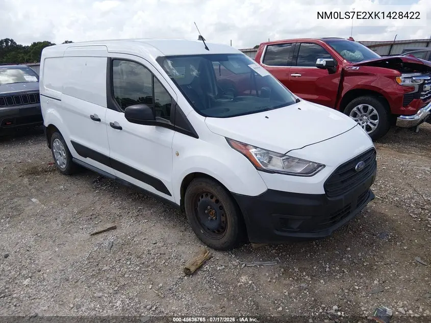2019 Ford Transit Connect Xl VIN: NM0LS7E2XK1428422 Lot: 45636765