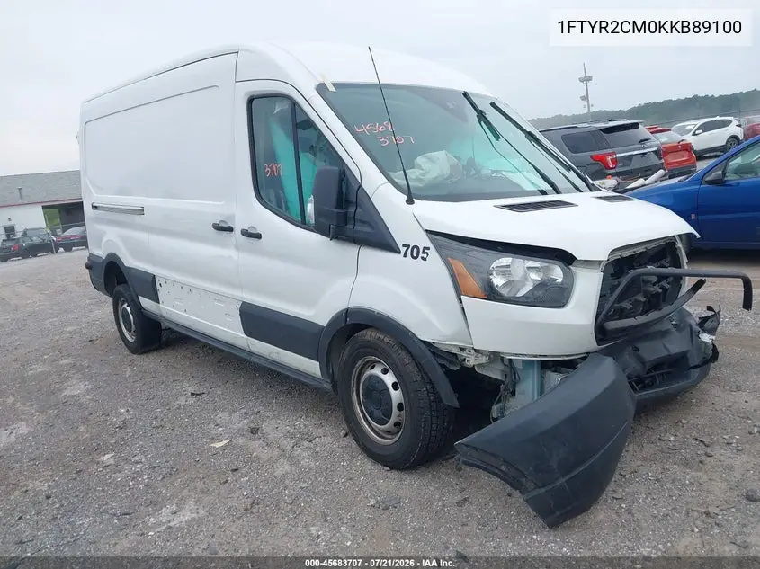 1FTYR2CM0KKB89100 2019 Ford Transit-250