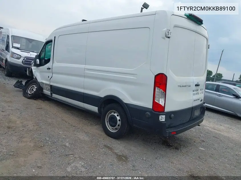 1FTYR2CM0KKB89100 2019 Ford Transit-250