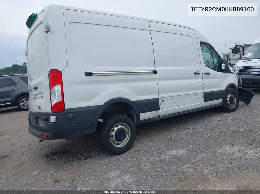1FTYR2CM0KKB89100 2019 Ford Transit-250