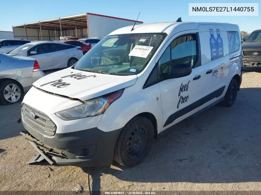 NM0LS7E27L1440755 2020 Ford Transit Connect Xl