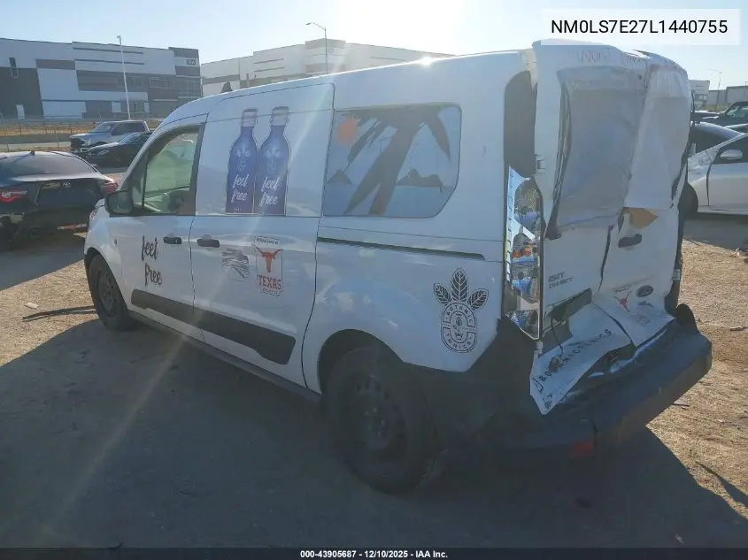 NM0LS7E27L1440755 2020 Ford Transit Connect Xl