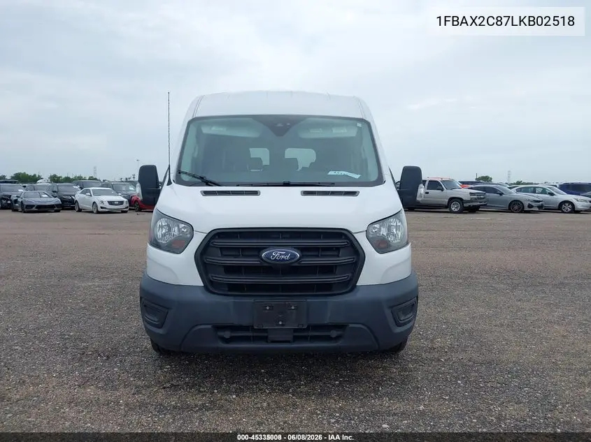 2020 Ford Transit-350 Passenger Van Xl VIN: 1FBAX2C87LKB02518 Lot: 45335008