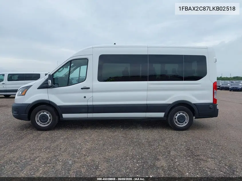 2020 Ford Transit-350 Passenger Van Xl VIN: 1FBAX2C87LKB02518 Lot: 45335008
