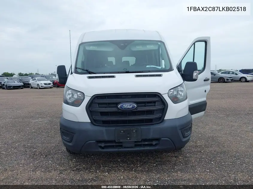 2020 Ford Transit-350 Passenger Van Xl VIN: 1FBAX2C87LKB02518 Lot: 45335008