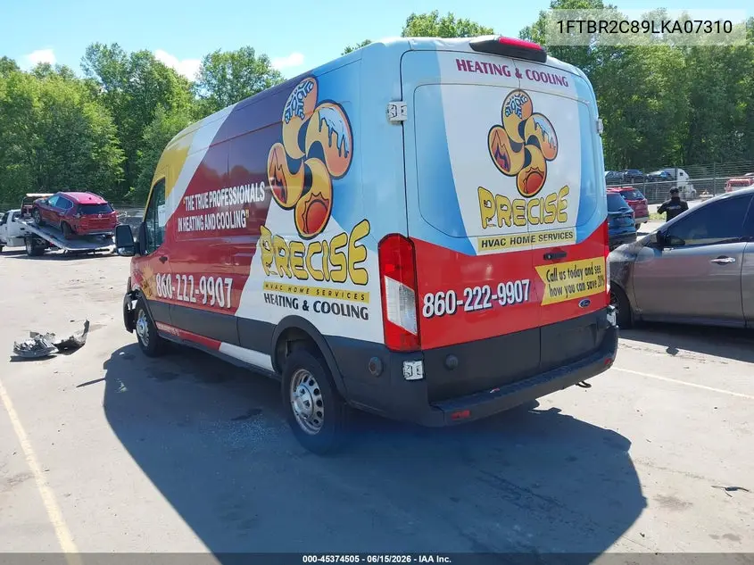 2020 Ford Transit-250 VIN: 1FTBR2C89LKA07310 Lot: 45374505