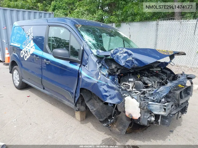 2020 Ford Transit Connect Xl VIN: NM0LS7E29L1474177 Lot: 45420672