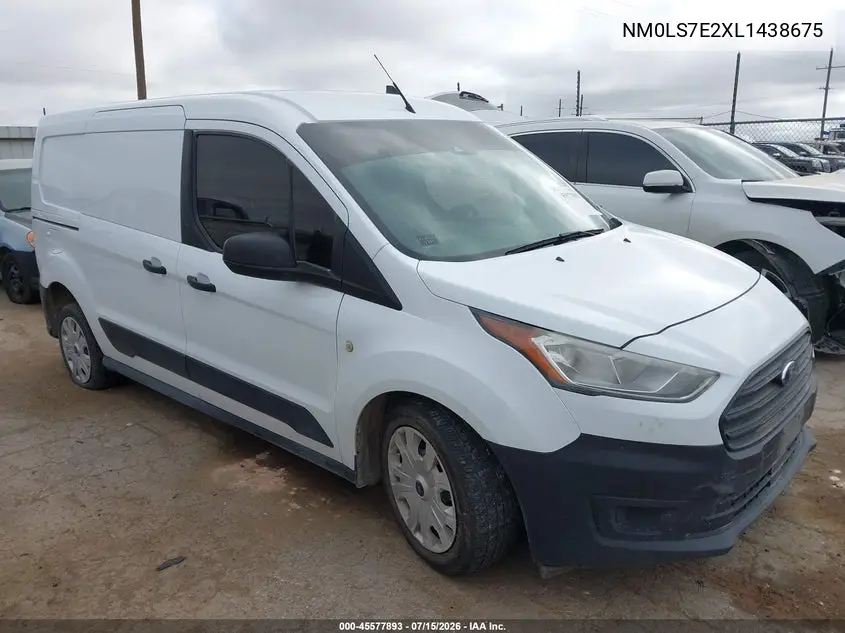 2020 Ford Transit Connect Xl VIN: NM0LS7E2XL1438675 Lot: 45577893