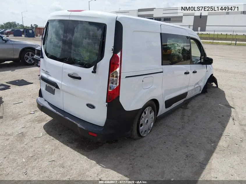 2020 Ford Transit Connect Xl VIN: NM0LS7E25L1449471 Lot: 45649517