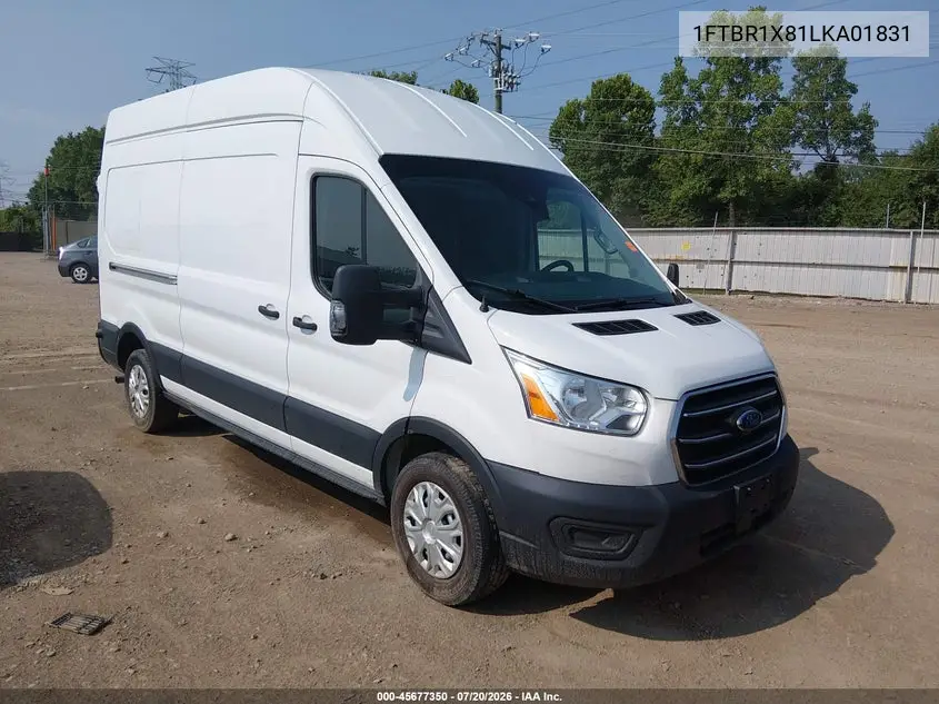 2020 Ford Transit-250 VIN: 1FTBR1X81LKA01831 Lot: 45677350