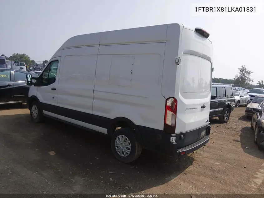 2020 Ford Transit-250 VIN: 1FTBR1X81LKA01831 Lot: 45677350