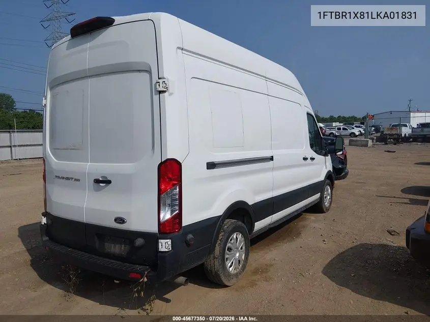 2020 Ford Transit-250 VIN: 1FTBR1X81LKA01831 Lot: 45677350