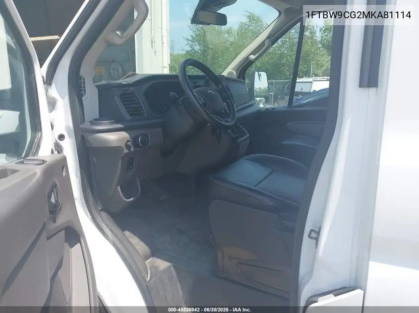 2021 Ford Transit-350 VIN: 1FTBW9CG2MKA81114 Lot: 45526942