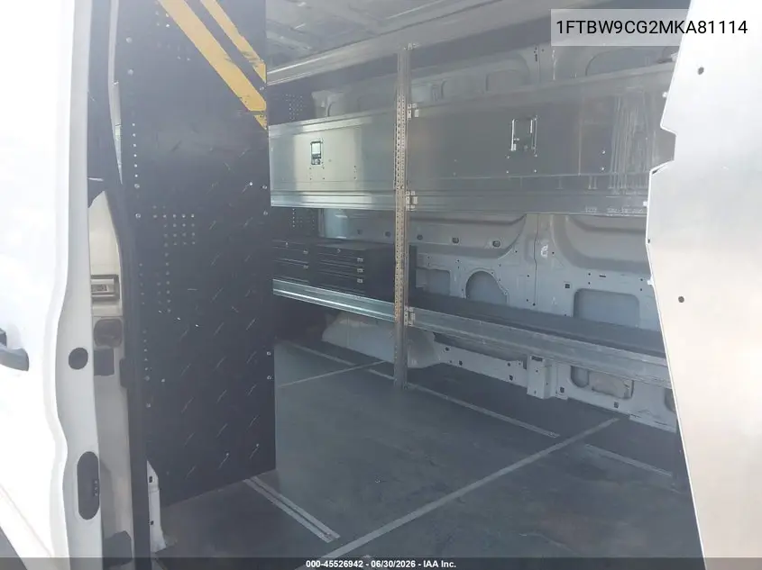 2021 Ford Transit-350 VIN: 1FTBW9CG2MKA81114 Lot: 45526942