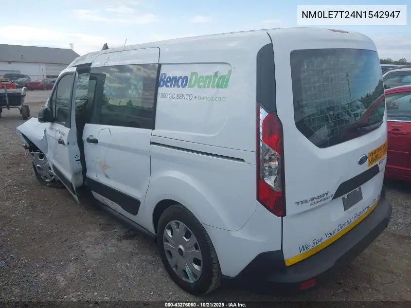 NM0LE7T24N1542947 2022 Ford Transit Connect Xlt