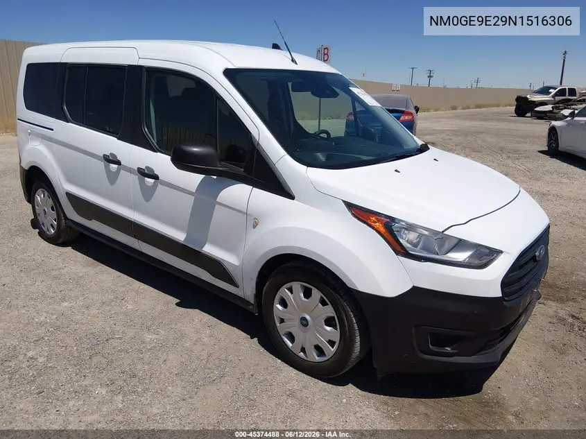2022 Ford Transit Connect VIN: NM0GE9E29N1516306 Lot: 45374488