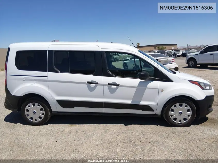 2022 Ford Transit Connect VIN: NM0GE9E29N1516306 Lot: 45374488