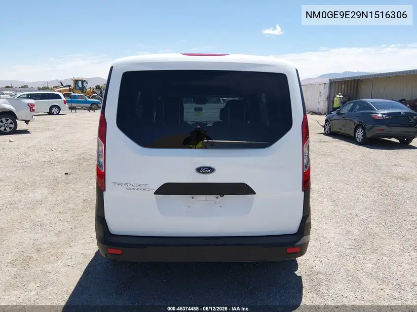 2022 Ford Transit Connect VIN: NM0GE9E29N1516306 Lot: 45374488