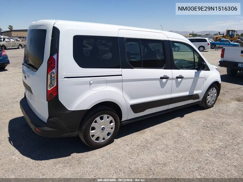 2022 Ford Transit Connect VIN: NM0GE9E29N1516306 Lot: 45374488