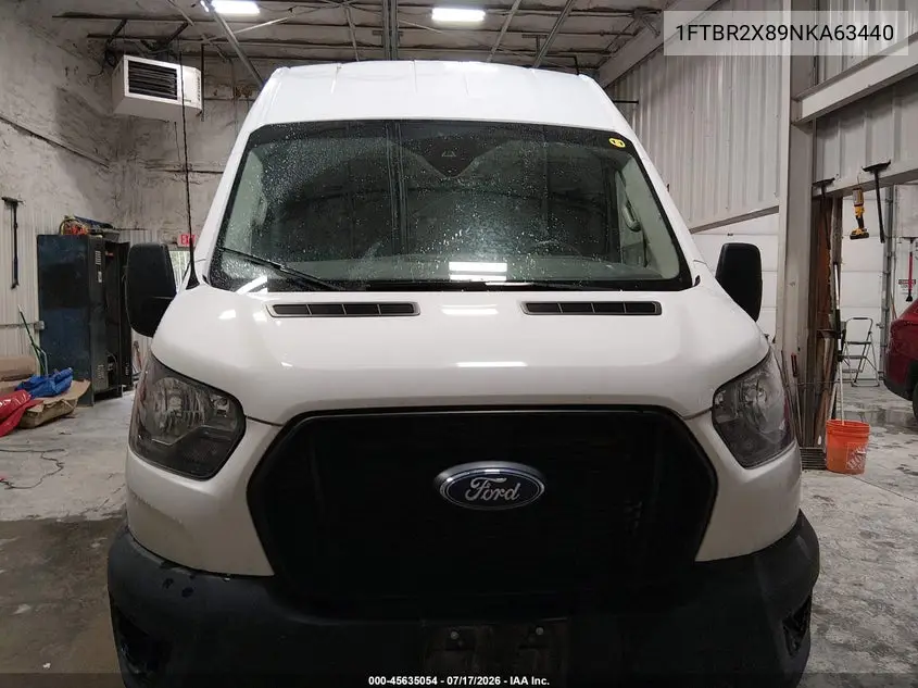 2022 Ford Transit-250 VIN: 1FTBR2X89NKA63440 Lot: 45635054