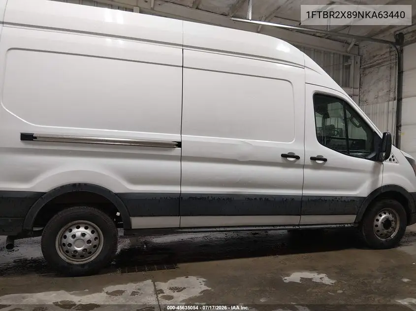 2022 Ford Transit-250 VIN: 1FTBR2X89NKA63440 Lot: 45635054