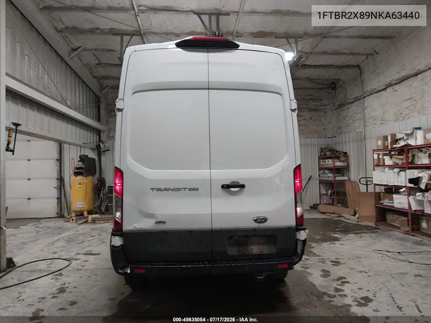 2022 Ford Transit-250 VIN: 1FTBR2X89NKA63440 Lot: 45635054