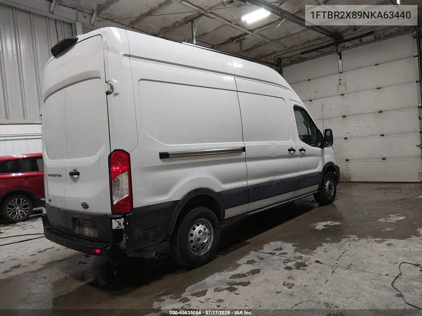 2022 Ford Transit-250 VIN: 1FTBR2X89NKA63440 Lot: 45635054