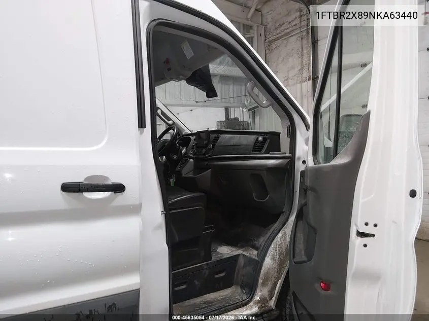 2022 Ford Transit-250 VIN: 1FTBR2X89NKA63440 Lot: 45635054