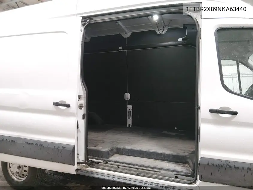 2022 Ford Transit-250 VIN: 1FTBR2X89NKA63440 Lot: 45635054