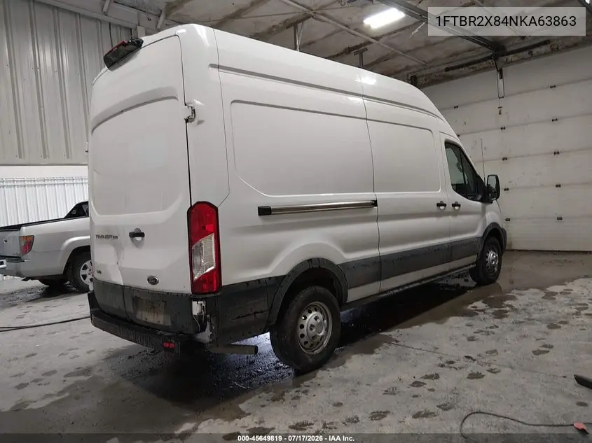 2022 Ford Transit-250 VIN: 1FTBR2X84NKA63863 Lot: 45649819