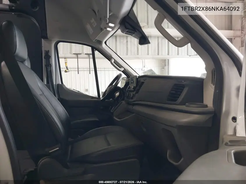 2022 Ford Transit-250 VIN: 1FTBR2X86NKA64092 Lot: 45692727