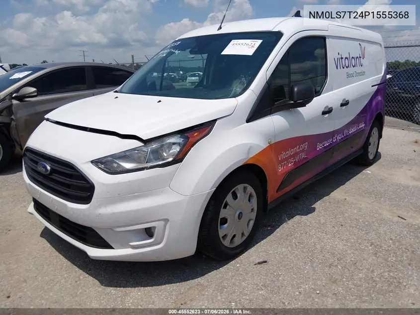 2023 Ford Transit Connect Xlt VIN: NM0LS7T24P1555368 Lot: 45552623