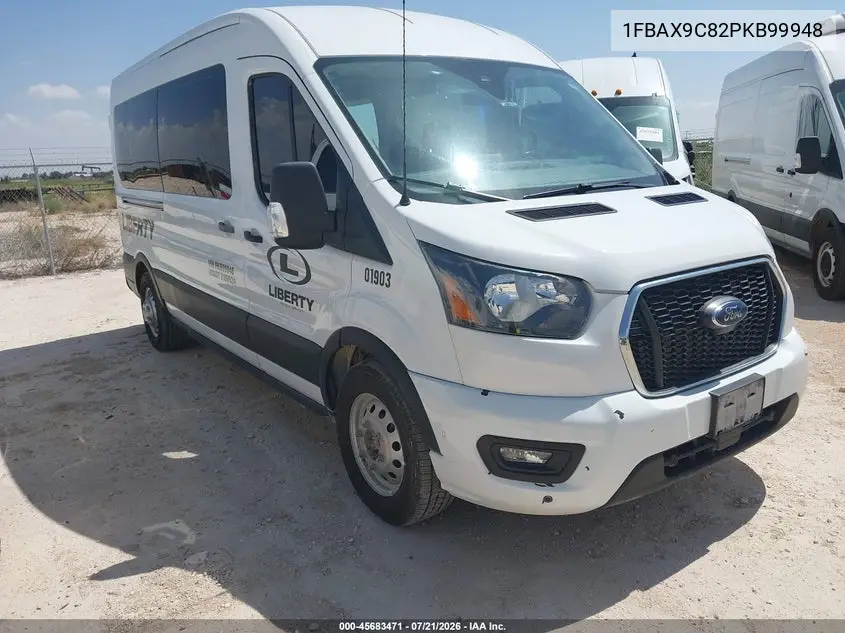 2023 Ford Transit-350 Passenger Van Xlt VIN: 1FBAX9C82PKB99948 Lot: 45683471
