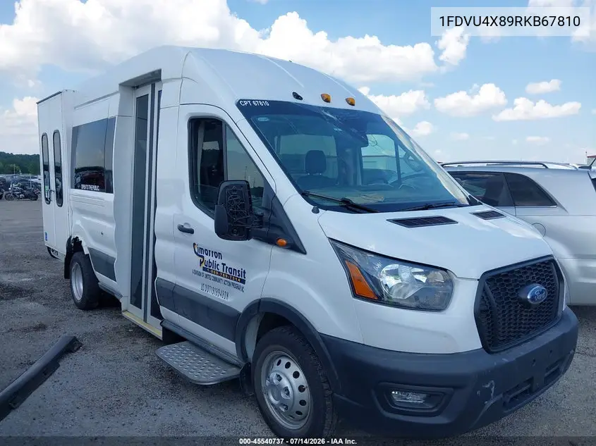 2024 Ford Transit-350 Passenger Van Xl VIN: 1FDVU4X89RKB67810 Lot: 45540737