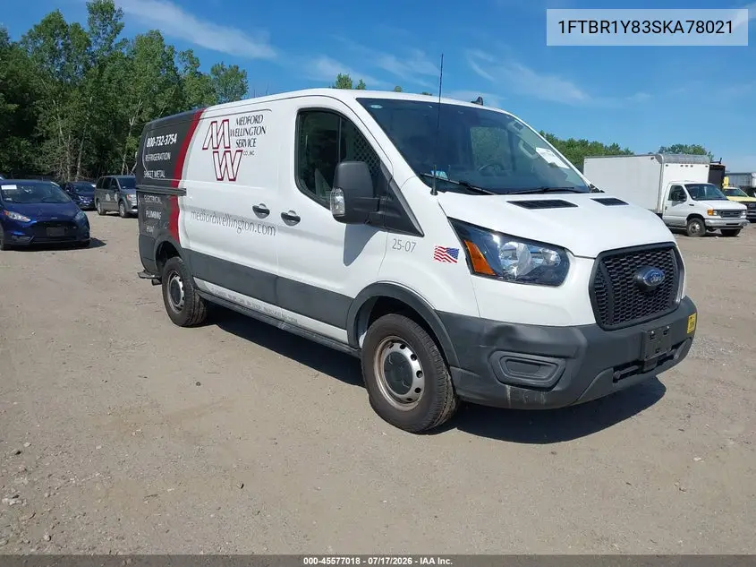 2025 Ford Transit-250 VIN: 1FTBR1Y83SKA78021 Lot: 45577018