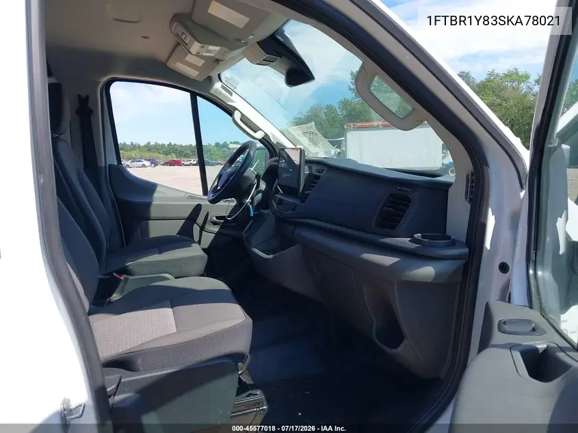 2025 Ford Transit-250 VIN: 1FTBR1Y83SKA78021 Lot: 45577018