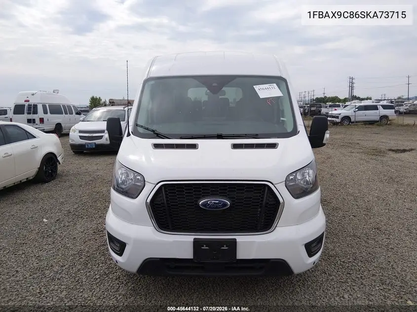 2025 Ford Transit-350 Passenger Van Xlt VIN: 1FBAX9C86SKA73715 Lot: 45644132