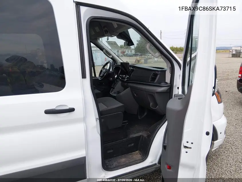 2025 Ford Transit-350 Passenger Van Xlt VIN: 1FBAX9C86SKA73715 Lot: 45644132