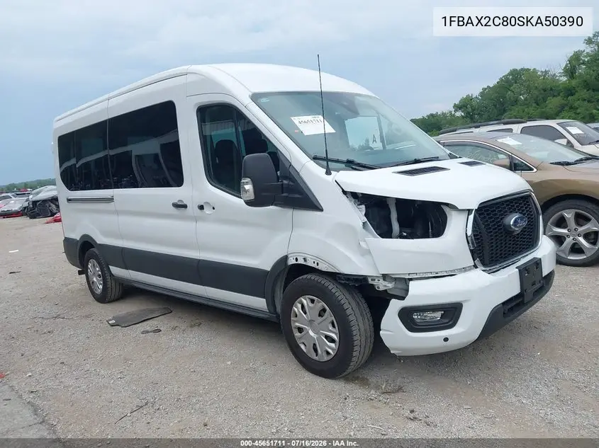 2025 Ford Transit-350 Passenger Van Xlt VIN: 1FBAX2C80SKA50390 Lot: 45651711