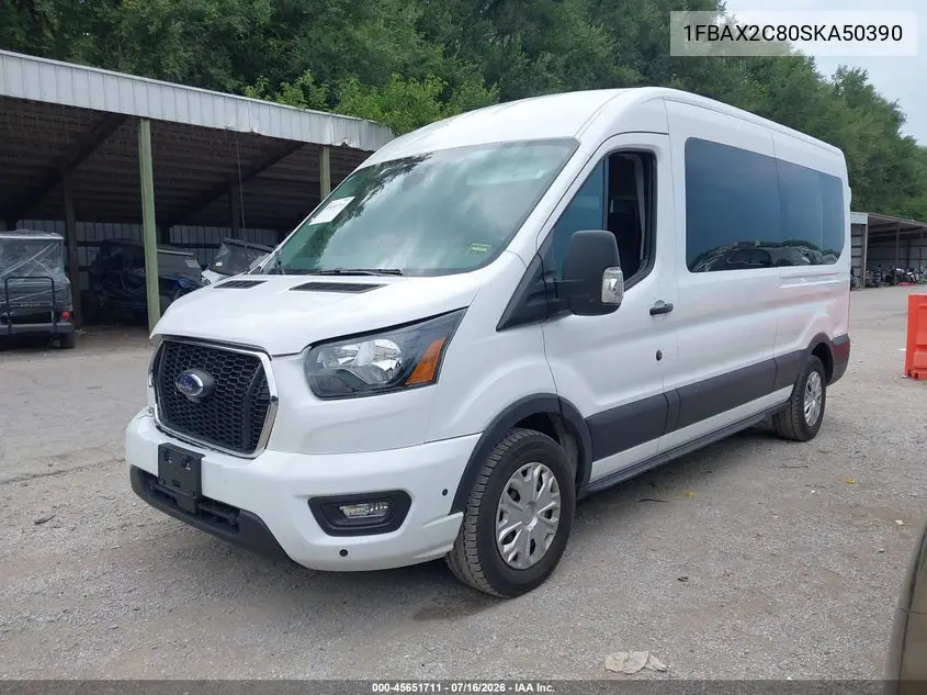 2025 Ford Transit-350 Passenger Van Xlt VIN: 1FBAX2C80SKA50390 Lot: 45651711
