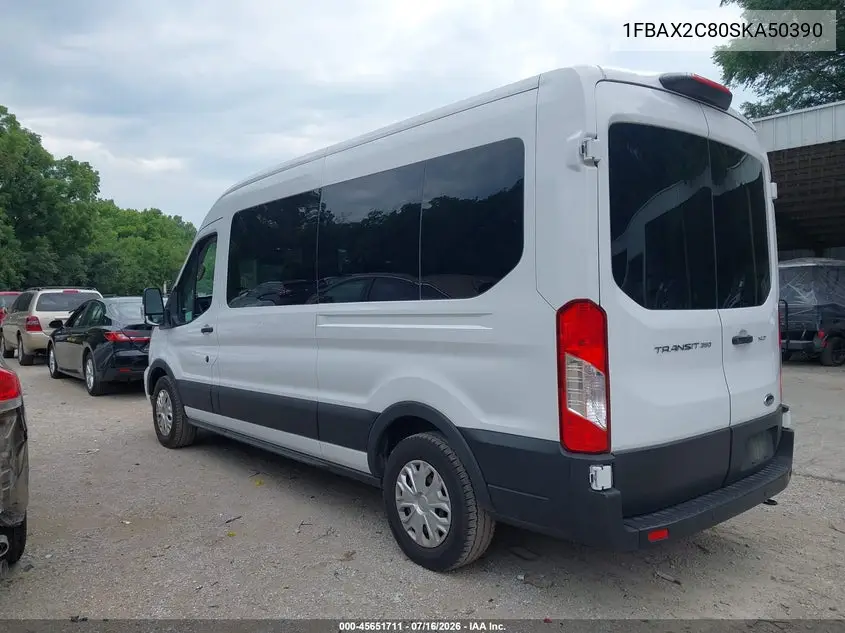 2025 Ford Transit-350 Passenger Van Xlt VIN: 1FBAX2C80SKA50390 Lot: 45651711