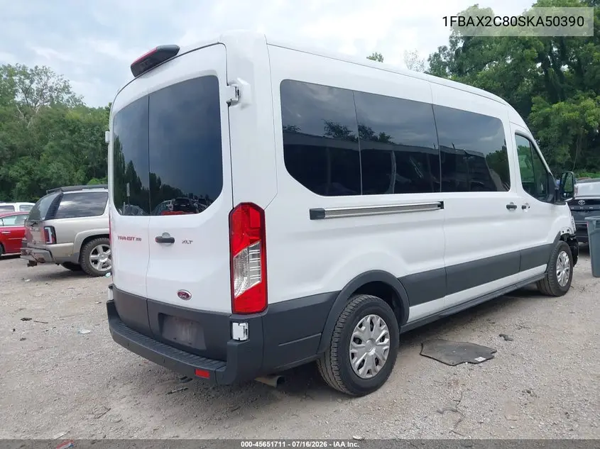 2025 Ford Transit-350 Passenger Van Xlt VIN: 1FBAX2C80SKA50390 Lot: 45651711