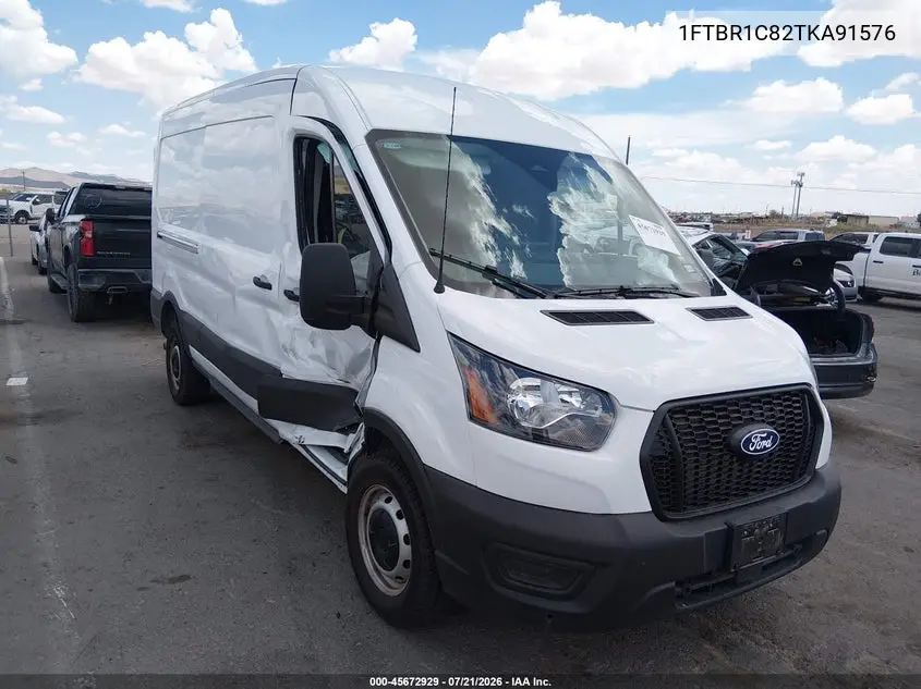 2026 Ford Transit-250 VIN: 1FTBR1C82TKA91576 Lot: 45672929