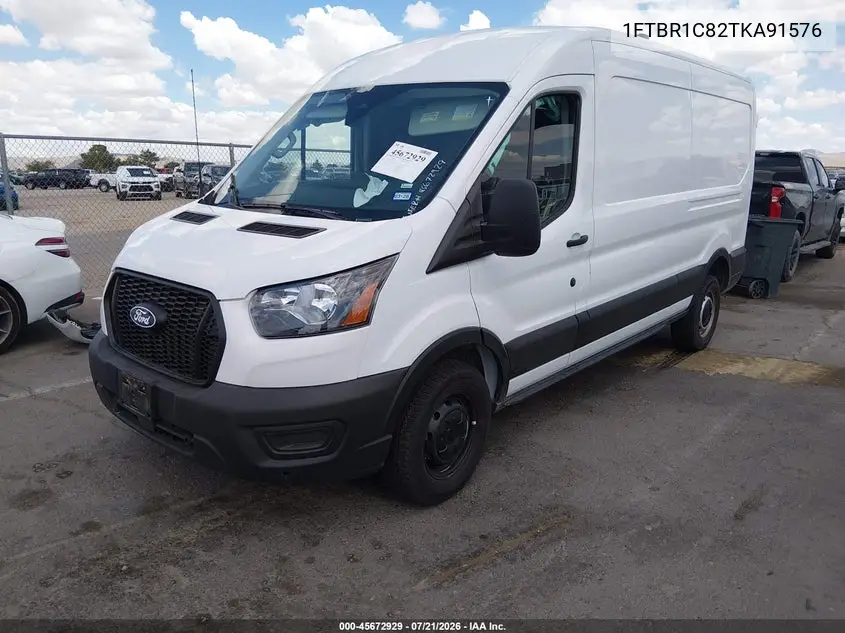 2026 Ford Transit-250 VIN: 1FTBR1C82TKA91576 Lot: 45672929
