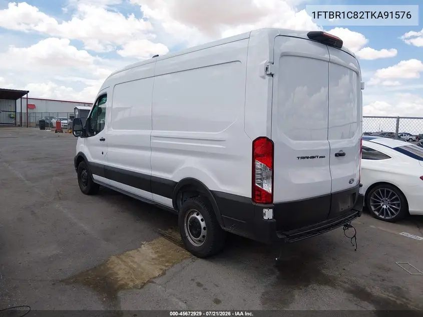 2026 Ford Transit-250 VIN: 1FTBR1C82TKA91576 Lot: 45672929